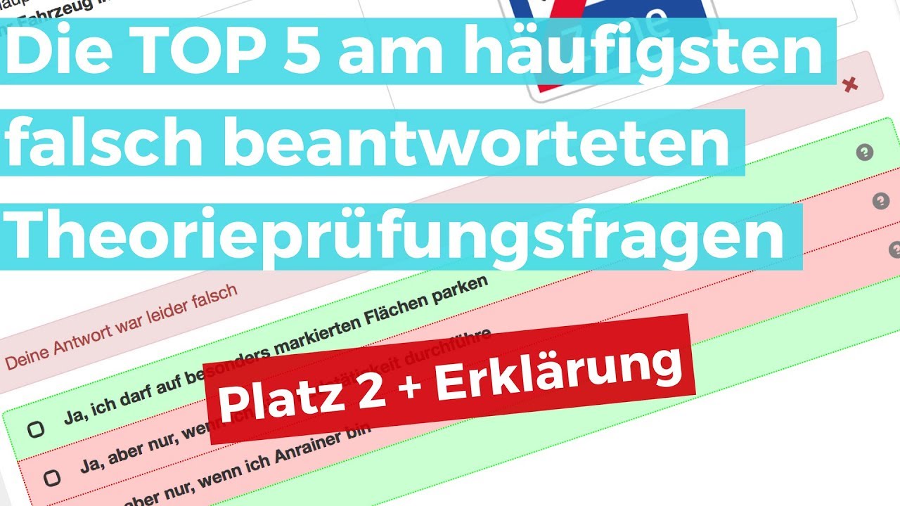 Video zu Frage: Dürfen Sie Ihr Fahrzeug in dieser Begegnungszone abstellen?