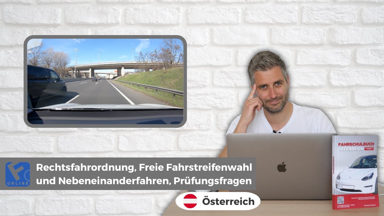 Video zu Frage: Auf beiden Fahrstreifen Ihrer Fahrtrichtung fahren Kolonnen. Dürfen Sie in dieser Verkehrssituation auf den linken Fahrstreifen wechseln?