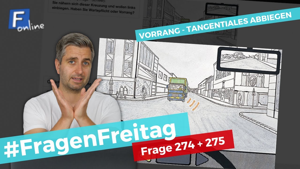 Video zu Frage: Warum haben Sie gegenüber einem Rechtskommenden Wartepflicht?