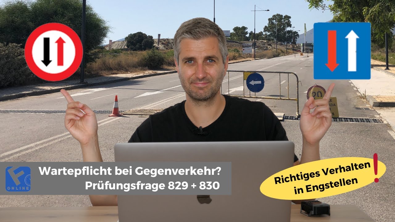 Video zu Frage: Was bedeutet dieses Verkehrszeichen für Sie?